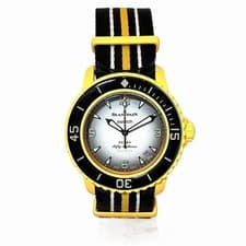 Swatch Blancpain x Swatch Pacific Ocean S035P100 Automatic Watch Men's Used