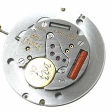 Genuine Movement Piaget Cal.1134P Quartz Date Watch Gold Dial 26mm Mens Swiss