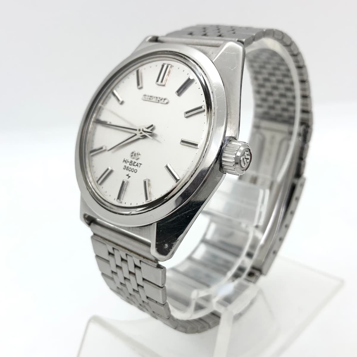 [w2351] GRAND SEIKO 4520-8000 GS HI-BEAT 36000 Manual winding 25J Vintage EX