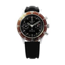 Wittnauer Professional Chronograph SS 239T Custom Leather Band