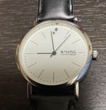 B:MING Black Silver Watch Elegant Design Fashion Accessory