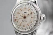 Genuine Belt [N MINT] Oris Big Crown Pointer Date 7400 32mm Automatic Men Watch