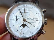 baume mercier classima executive XL steel automatic ref. 65680 2016