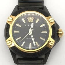 VERSACE Icon Active Watch VE6E00123 Black Gold Versace #QYA2PE