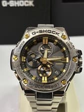 G-Shock G-Steel GST-B100D-1A9JF Men's Black Gold New Box G425