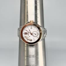 Seiko Brightz 8B54-0AY0 Solar Radio Watch Silver Dial Day Date Limited 500