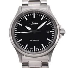 Sinn Ref5565M Men's SS Automatic Watch Black Dial Date Good Cond