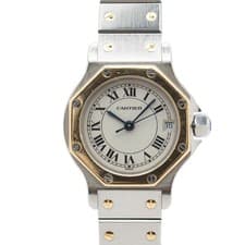 Used Cartier Cartier Santos Octagon W2001683 Cartier Santos de Cartier Quartz Wr