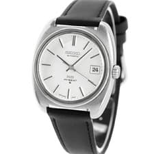 SEIKO King SEIKO 56KS High Beat Date Cushion Case Made in 1970 Analog Watch Bran