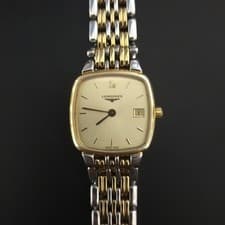 LONGINES L5 133 3 Square Gold Bracelet Wristwatch Timepiece Excellent