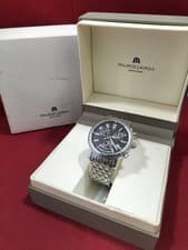 MAURICE LACROIX LC1038 Quartz Analog Watch Authentic From Japan