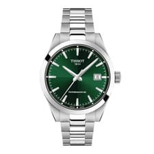 Tissot Gentleman 38MM Powermatic 80 SS Green Dial Watch T165.807.11.091.00