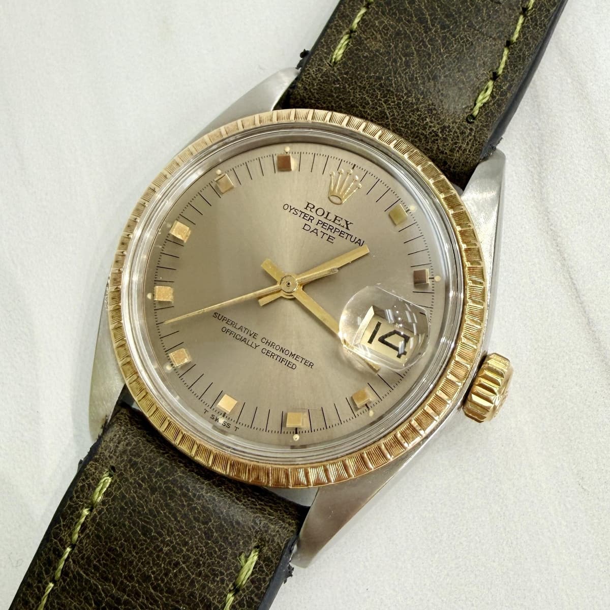 Vintage Rolex Zephyr Oyster date 35mm Watch
