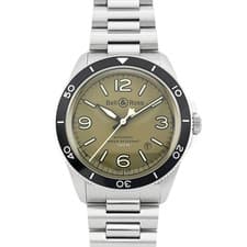 Bell & Ross BR V2-92 Military Green 41mm ref. BRV292-MKA-ST/SST, complete set
