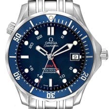 Omega Seamaster Diver 300M GMT Steel Mens Watch 2535.80.00
