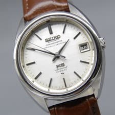 Vintage OH 1971 [N MINT] KING SEIKO Special 5245-6000 34mm Silver AT Men's Watch