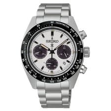 Seiko Prospex Speedtimer Solar White Dial Men’s Watch SSC961