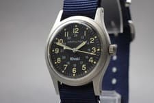 [Exc+5] Hamilton Khaki 9415A 33mm Black Dial Manual winding Men's Watch