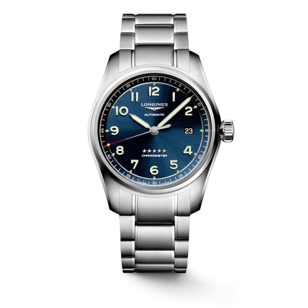 Longines Spirit 40 MM Automatic Stainless Blue Dial Watch L38104936