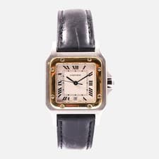 Cartier Santos Stainless Steel / Yellow Gold Two Tone 29mm reference 187901