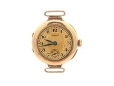 Antique Longines Mechanical 14k Yellow Gold 28mm Pocket Watch Conversion