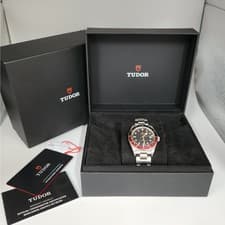 39 Mm 2025 Tudor Black Bay 58 GMT "Coke-Style" Stainless Steel Automatic