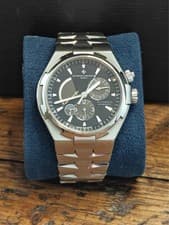 Vacheron Constantin Black Dial Stainless Steel 42mm Automatic Mens Watch 47450