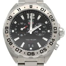 Authentic TAG Heuer Formula 1 Alarm WAZ111A.BA0875 Stainless Steel Quartz Wa...