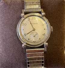 Rare 1946 BULOVA 10K GF 21 Jewel 10 AK Movement Manual Wind Nearly Flawless