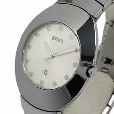 RADO Ovation Date 152.0493.3 Silver Quartz Men's Watch OVATION