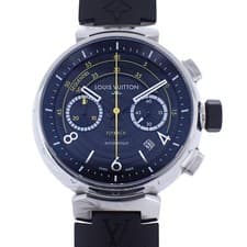 888 world limited LOUIS VUITTON Tambour Flyback Chrono Sovole 2  Q102B  mens...
