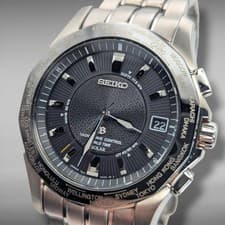 SEIKO Brightz SAGZ035 7B25-0AA0 Solar Radio-Controlled Titanium Watch from Japan