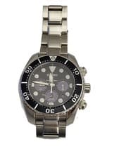 SEIKO PROSPEX DIVERSE Solar Wristwatch Analog Stainless BLK SLV SS V192 0AD0