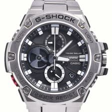CASIO G-SHOCK G-STEEL GST-B100D-1AJF mobile link Solar Men's Watch C#146894
