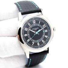 Patek Philippe 6007G Calatrava Blue 18K White Gold