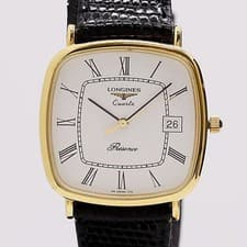 Longines Quartz Mens Dress Watch Working Vintage Luxury Japan Limited Authentic
