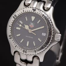 Tag Heuer Sel S99.213M Grey Dial Men's Watch Stainless Steel Bracelet