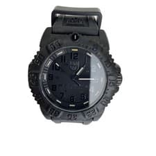 Import duty included for US buyers  Luminox Quartz Watch Black Rubber Band Carbo