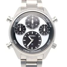 Seiko Prospex Speedtimer Watch Stainless Steel 8A50 00A0 Solar Radio Watch Men s