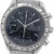 OMEGA Speedmaster 3513.50 Date Chronograph black Dial Automatic Men's Wristwatch