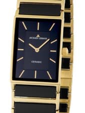 Jacques Lemans 1-1651.1D York Ceramic Ladies Watch 20mm 5 ATM