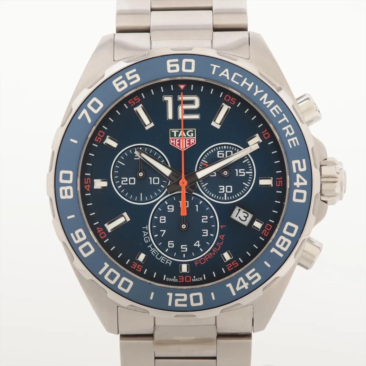 TAG Heuer Formula 1 CAZ1014.BA0842 SS SS QZ blue dial 4 Extra Links