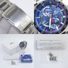 Casio EDIFICE Scuderia Toro Rosso EQB-900TR-2AJR Limited Racing Watch Used t46