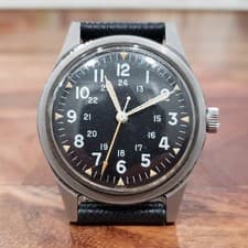 1964 Benrus DTU-2A/P Military Watch 24H Vintage Mil-Spec MIL-W-3818B Vietnam Era
