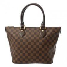Used LOUIS VUITTON N51183 VI0096 Ladies Tote Bag Damier Ebene Damier Canvas from