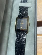 Rado Florence Watch Used Battery Replaced Authentic Leather Strap Good Condition