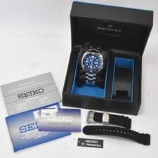 Seiko SRB11K1 Prospex Diver's Blue Lagoon Automatic Men's Watch With Inner Box