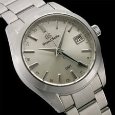 SEIKO Grand Seiko SBGN011 9F86-0AF0 GMT Stainless Steel Quartz #SU213