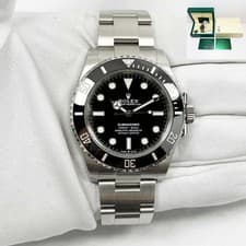 2023 Rolex Submariner No Date 124060 41MM Black Stainless Steel Box Papers