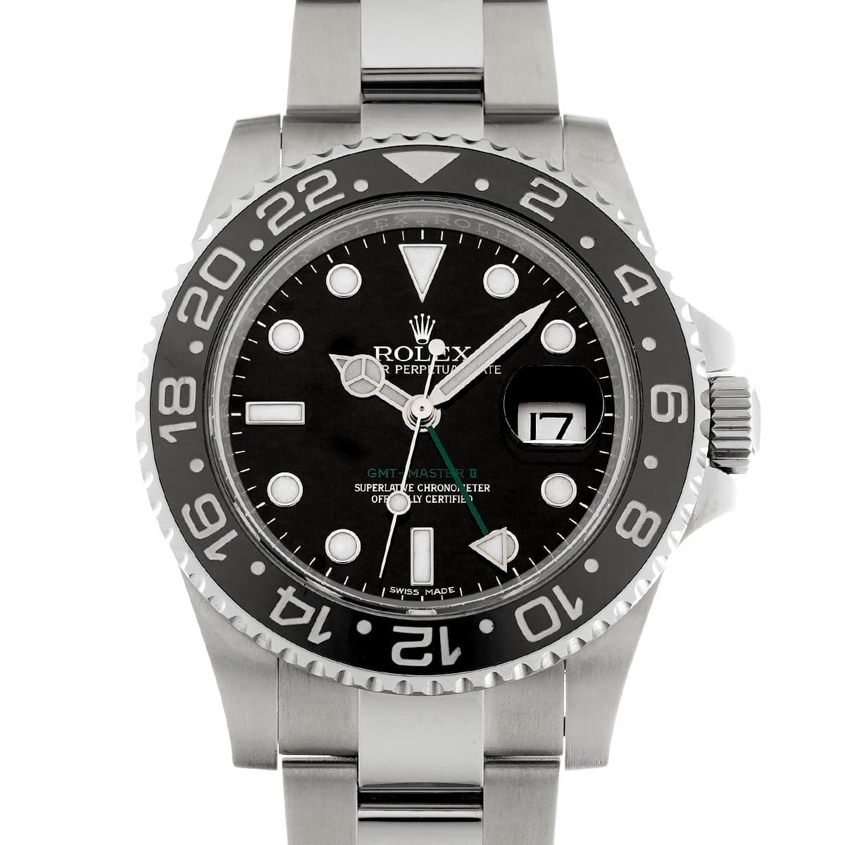ROLEX GMT-MasterII 116710LN black WATCH 723604